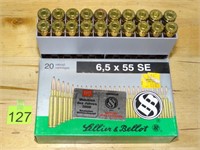 6.5x55 SE Sellier & Bellot Rnds 20ct