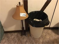 TRASH CAN, LAMP