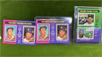 1975 TOPPS MICKEY MANTLE-MAURY WILLS-DON NEWCOMBEC