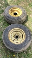 Belted Jumbo 760 and Goodyear 9.5 L-15
