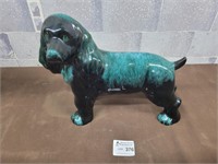 Blue mountain pottery dog