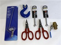Tinner Snips, Tools, Hook, & More NEW