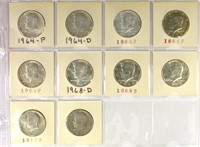 1964-72 Kennedy Half Dollar Lot