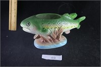 Rubens Porcelain Rainbow Trout Fish Planter