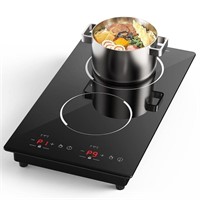 GIHETKUT Double Induction Cooktop  Ultrathin