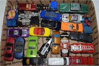 Flat Full of Diecast Cars Toys w/ Midgetoy