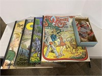 Vintage Toys, Coloring Books