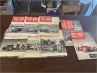 (9) 1950 Hot Rod Magazines