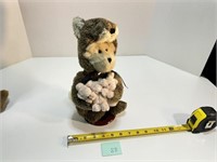 Boyds Bears 3 Little Pigs / Wolf Plush on Stand