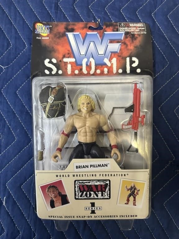 WRESTLING FIGURES AND MEMORABILIA AUCTION