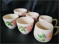 Franciscan Desert Rose Assorted Cups