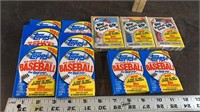 8 Packs 1986 Topps Major League Baseball Cards