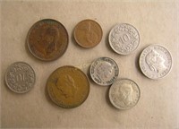 Lot Of Vintage French Coins