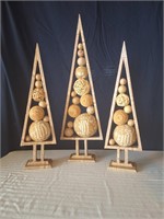 Wooden Christmas Trees