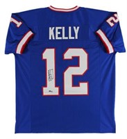 Jim Kelly Authentic Signed Jersey BAS Witnessed