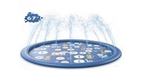 LANXU Splash Pad, 67" Sprinkler for Kids,