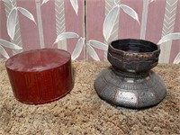 Two vintage Cambodian pieces