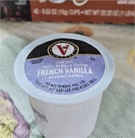 Victor Allen French Vanilla K Cups.  30 cups in