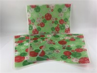 19" x 13" Plastic Christmas Placemats
