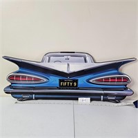 1959 Chevy Bel-Air Wall Decor Plaque 3ft