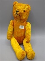 vintage 10" gold plush teddy bear