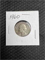 1960 Silver Washington Quarter