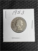 1953 Silver Washington Quarter