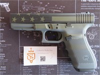 Glock 20 Gen4 10mm Auto - American Flag Cerakote