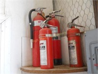 Collection of Fire Extinguishers
