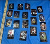 18 Assorted Sports Cards, Some of the NFL Greats