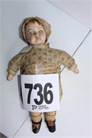 Vintage Composition Doll - Original Clothes