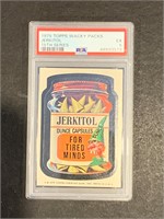 1975 Topps Wacky Packages Jerkitol 15th Series Whi