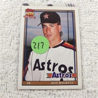 1991 Topps Traded Rookie Jeff Bagwell