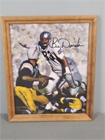 Autographed Framed Photo Not Authenticated