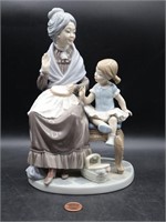 Lladro "A Visit with Granny" Porcelain Figurine