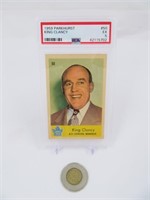 King Clancy 1959 Parkhurst, Carte hockey gradée