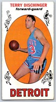 1969 Topps Basketball #33 Terry Dischinger