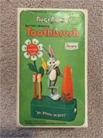 1973 BUGS BUNNY BATTERY OPERATED TOOTHBRUSH IN