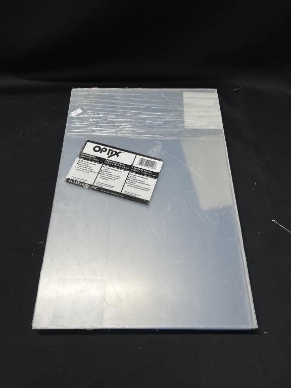 OPTIX Clear Single Acrylic Sheet 12 in. W x 18