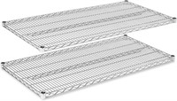 18" x 72" Chrome Wire Shelf |Pack of 2 Shelves|