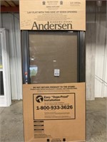 36" x 80" Bronze RH FV Storm Door w/ Hardware