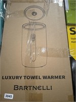 BARTNELLI LUXURY TOWEL WARMER RETAIL $150