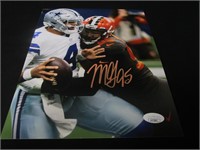 MYLES GARRETT SIGNED 8X10 PHOTO BROWNS JSA