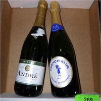 UNOPENED FRENCH BLUE BRUT & ANDRE CHAMPAGNE