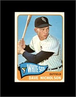 1965 Topps #183 Dave Nicholson EX to EX-MT+
