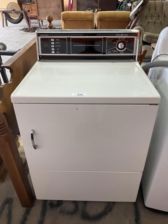 General Electric Heavy Duty Dryer.