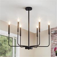 6-Light Farmhouse Chandelier