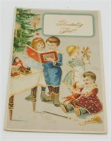 Antique Early 1905 Postcard “Glaedolig Jul!” -