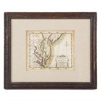 John Seller, Virginia and Maryland map