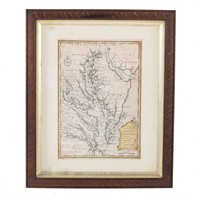 Emanuel Bowen, Virginia and Maryland map